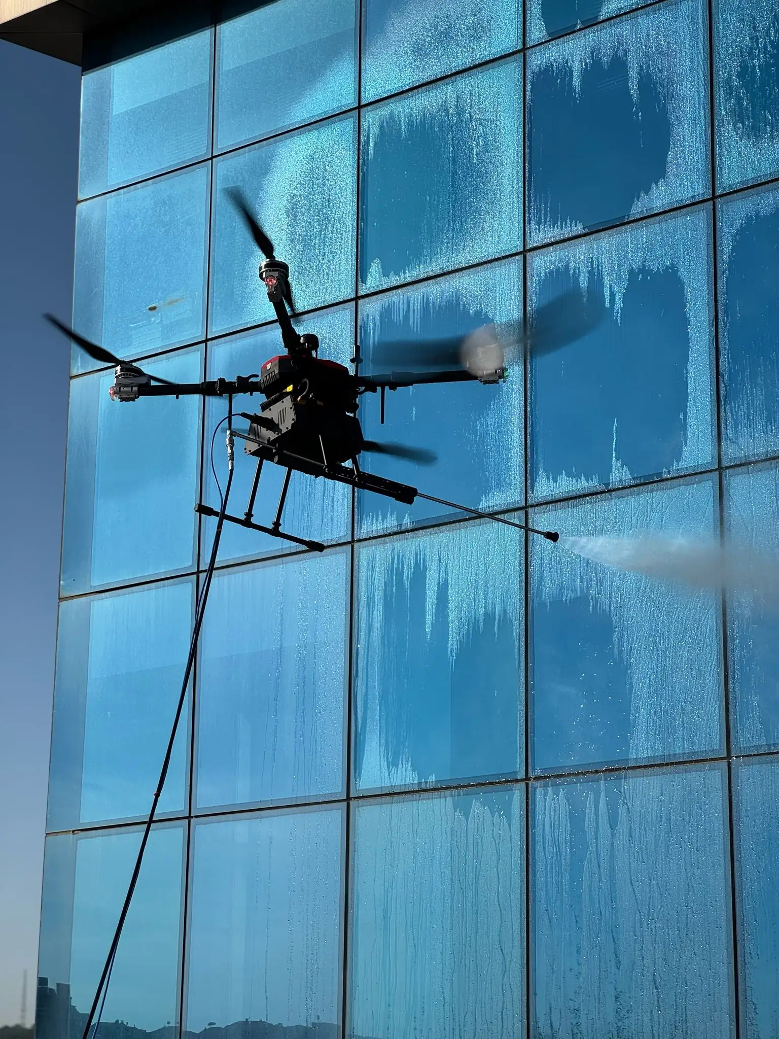 drone schoonmaak