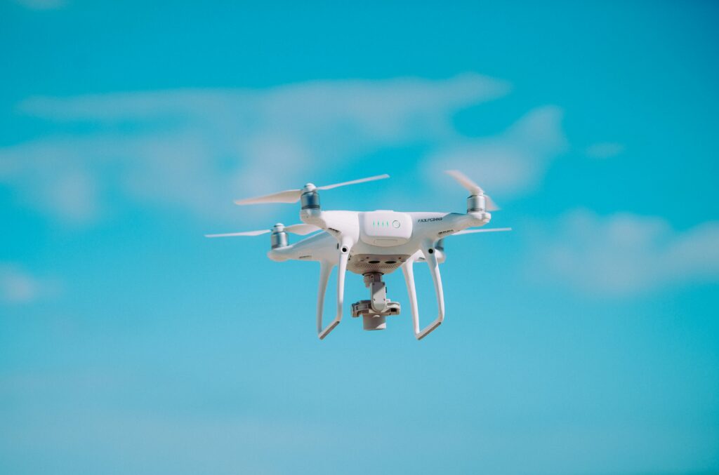 Drone gevelreiniging met vooraf beoordeelde werkzone