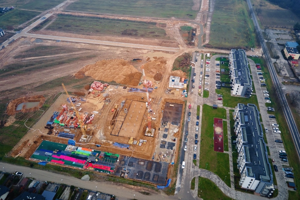 Bouwproject met planning voor opleveringsschoonmaak
