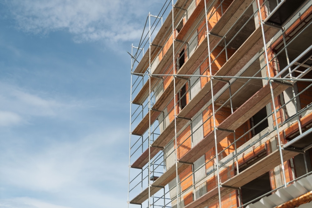 Gevelrenovatie met detailcontrole van werkvlak