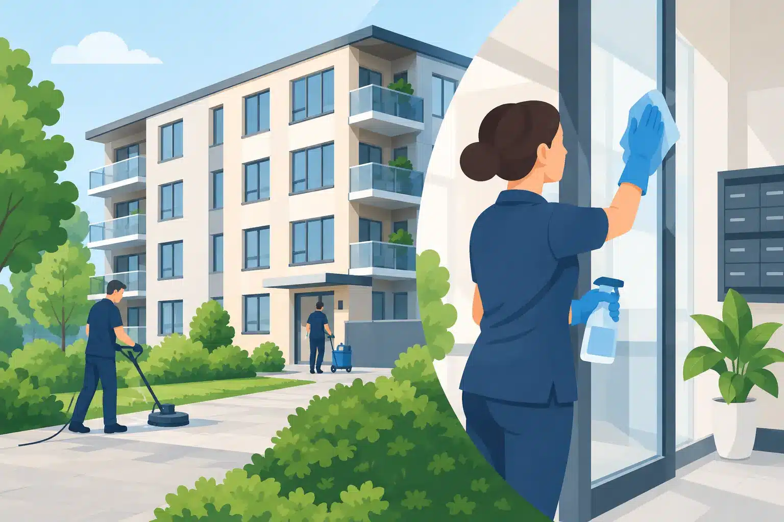 Gids reiniging voor woningcorporaties in de praktijk