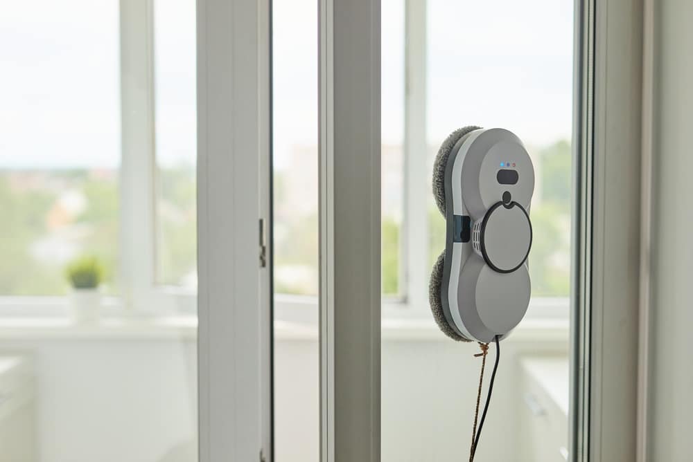 Glasbewassing Vve met controle van eindbeeld en details