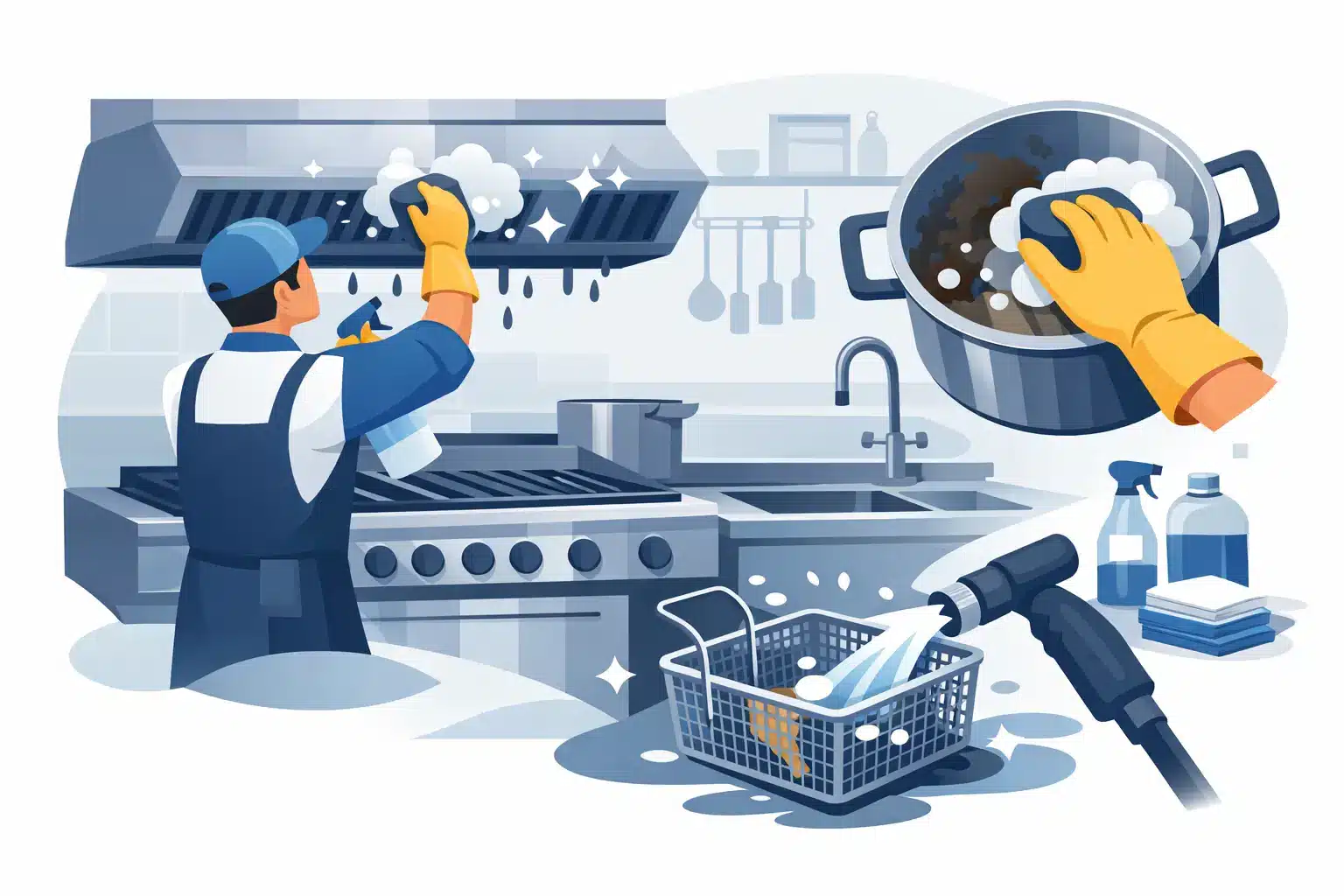 Grootkeuken professioneel laten ontvetten