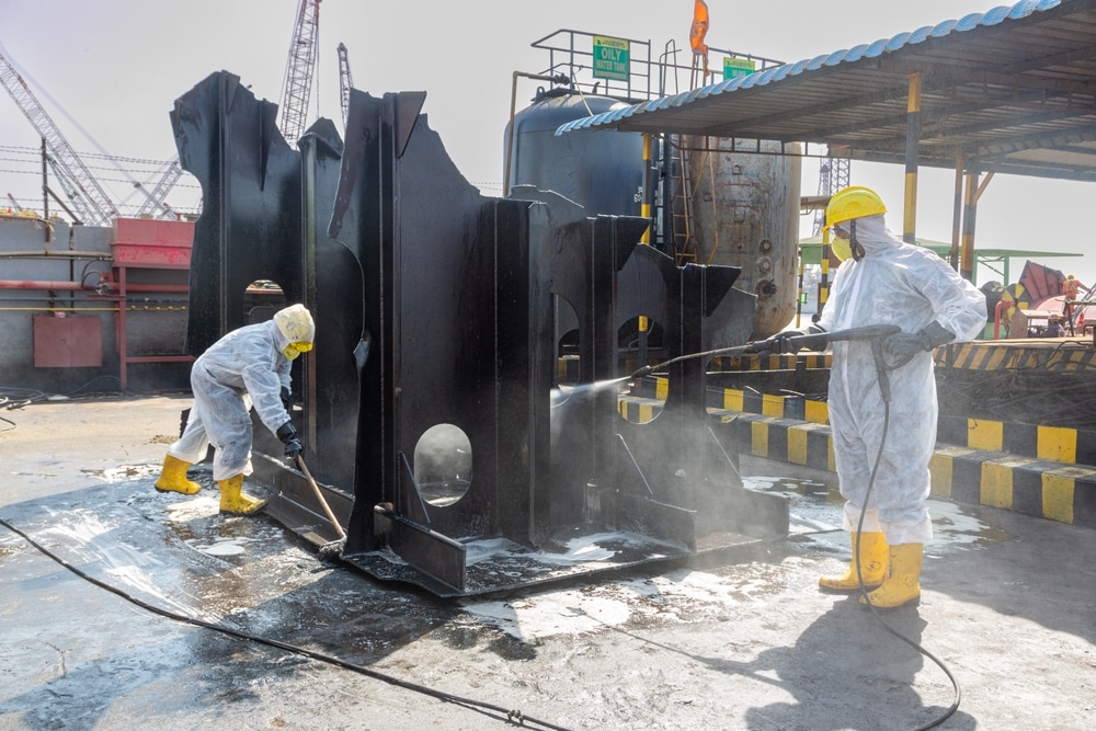 Contextbeeld bij industriele reiniging
