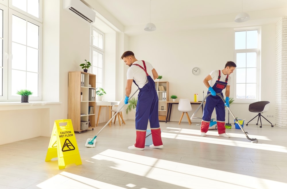 Sanitair en contactpunten bij kantoor in Amersfoort