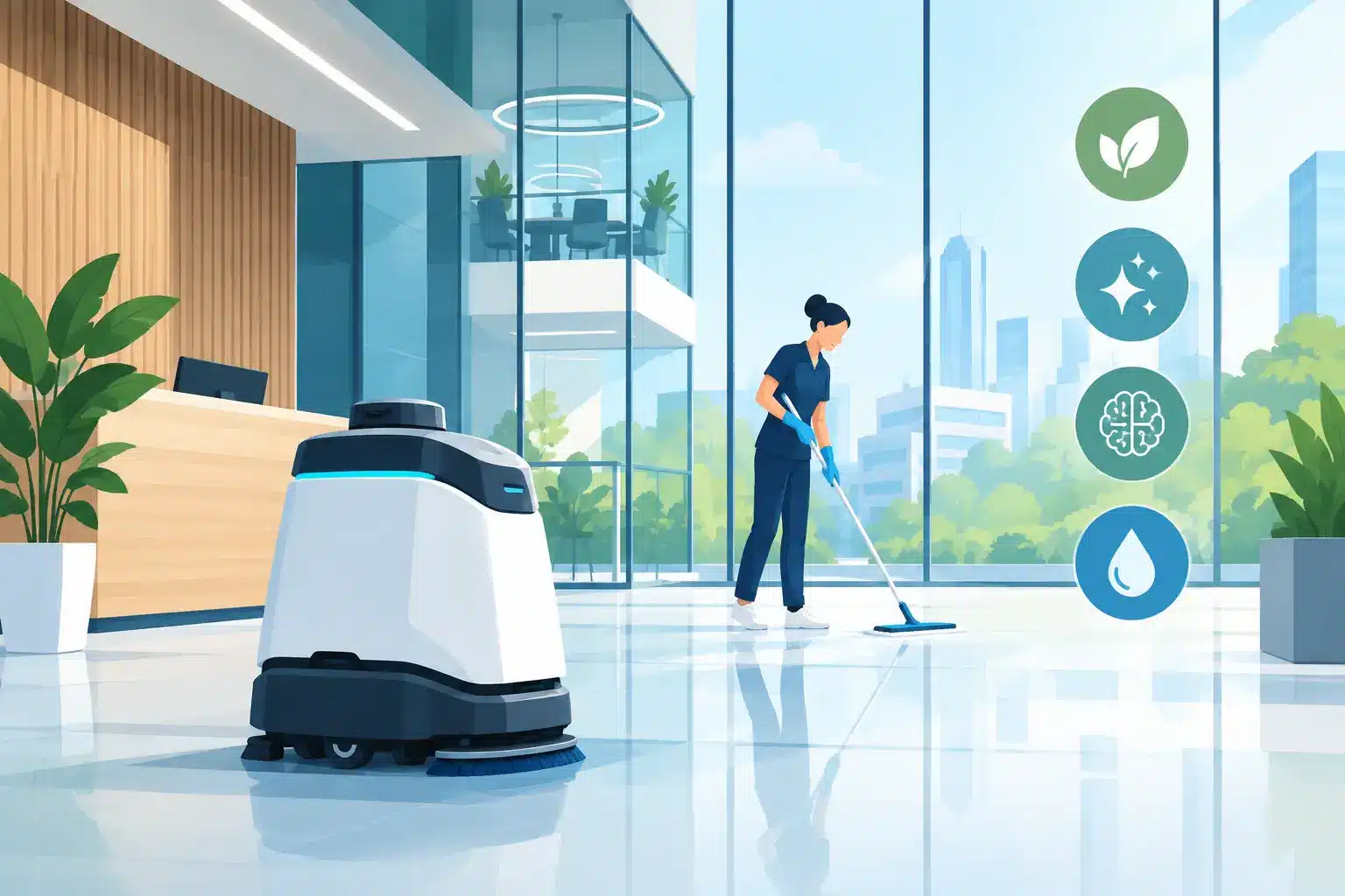 Trends in gebouwreiniging 2026 die tellen