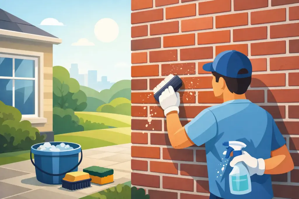 Voegwerk schoonmaken buitenmuur: zo blijft het mooi