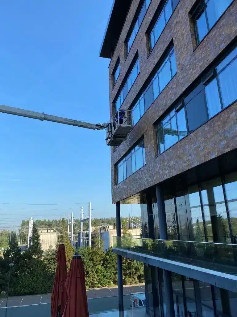 Werkzone hotel schoonmaak